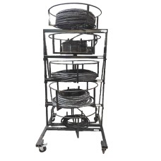 разматыватель для шлангов 5-ти ярусный 1,9х1х1 м., 3 корзины 20х80см, 2 корзины 25х80см 