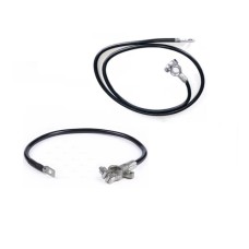 провод АКБ УАЗ (комплект) клемма евро (-) L=350мм S=25мм клемма евро (+) L=1500мм S=25мм d=10мм