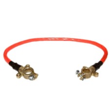 перемычка АКБ [КЛ1211ККЕ] L=350мм, S=25мм, клемма евро минус - клемма евро плюс