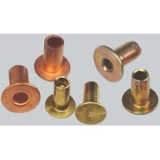 заклепки 10x17 (стальная, шляпка с отверстием,к-т 100 шт.)